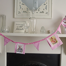 Baby Girl Bunting